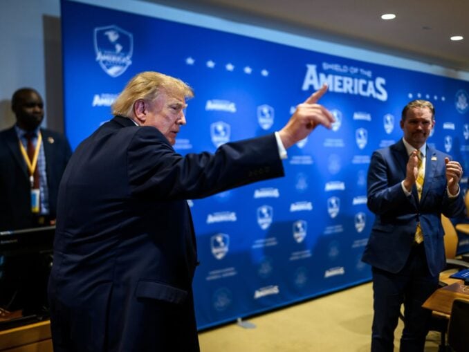 Cinci afirmații false făcute de Trump în discursul de la ONU, descoperite de CNN, una dintre televiziunile interzise la Casa Albă
