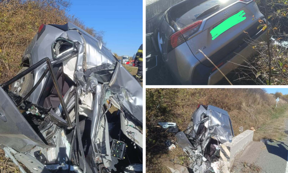 Soția ministrului Culturii din Republica Moldova, implicată într-un accident grav în Vaslui. O altă femeie a murit