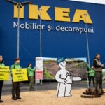 Greenpeace România, IKEA, protest Greenpeace