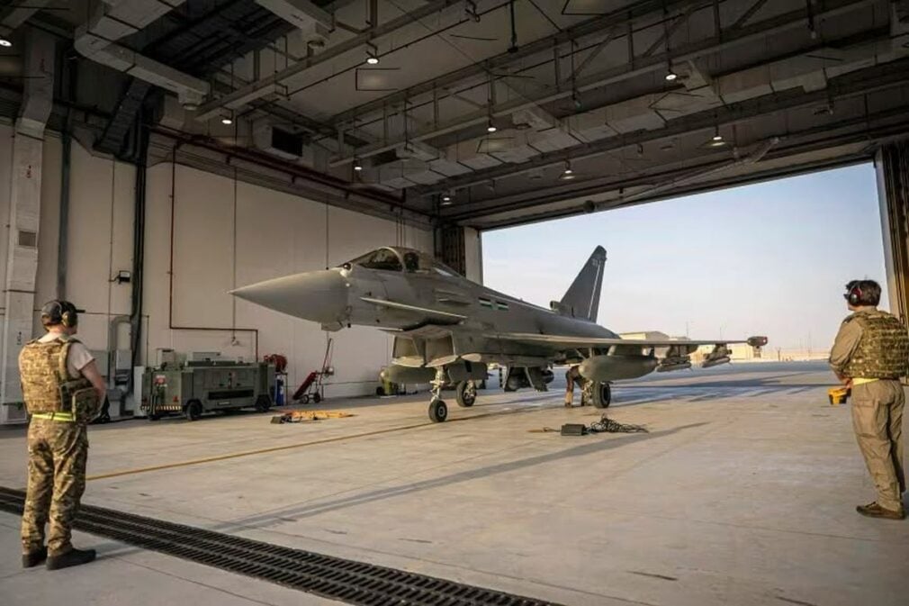 Avioane de luptă Typhoon, trimise de Marea Britanie în Arabia Saudită după atacurile Houthi
