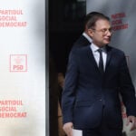 Luca Niculescu, la sediul PSD, după negocieri cu Sorin Grindeanu și alți lideri social-democrați