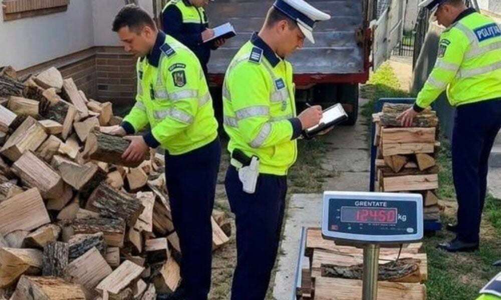 EUROPOL: Polițiștii din Satu Mare, obligați să cântărească zilnic lemnele de foc pe care le folosesc pentru a se încălzi
