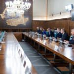 Luca Niculescu, premier, Palatul Victoria, mediul de afaceri