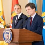 Luca Niculescu, în momentul desemnării de către Nicușor Dan. Niculescu mers la PSD să negocieze votul