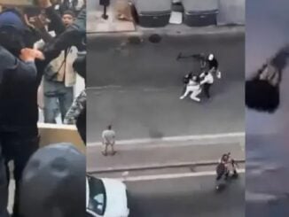 O scenă neobișnuită surprinsă în timpul manifestațiilor de la Milano a ajuns rapid virală pe internet: un bărbat a fost înregistrat în timp ce fugea cu o tavă întreagă de înghețată