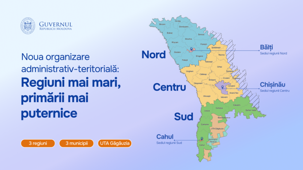 Cum ne-a luat-o înainte Republica Moldova la reorganizarea administrativ-teritorială și de ce a funcționat „amalgamarea voluntară”. Ce ține România pe loc