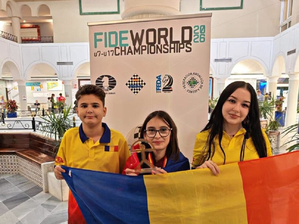 Micii maeștri ai șahului românesc impresionează la Campionatul Mondial. O medalie de bronz și multiple clasări în top 5