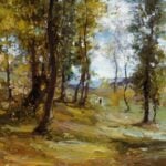 Tablou Nicolae Grigorescu Tablou de Grigorescu Muzeul de Arta Ploiești