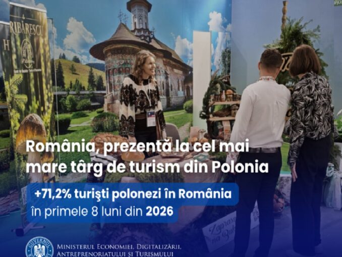 România își prezintă oferta turistică la cel mai mare târg din Polonia, după campania „Lăsați-vă surprinși de România”