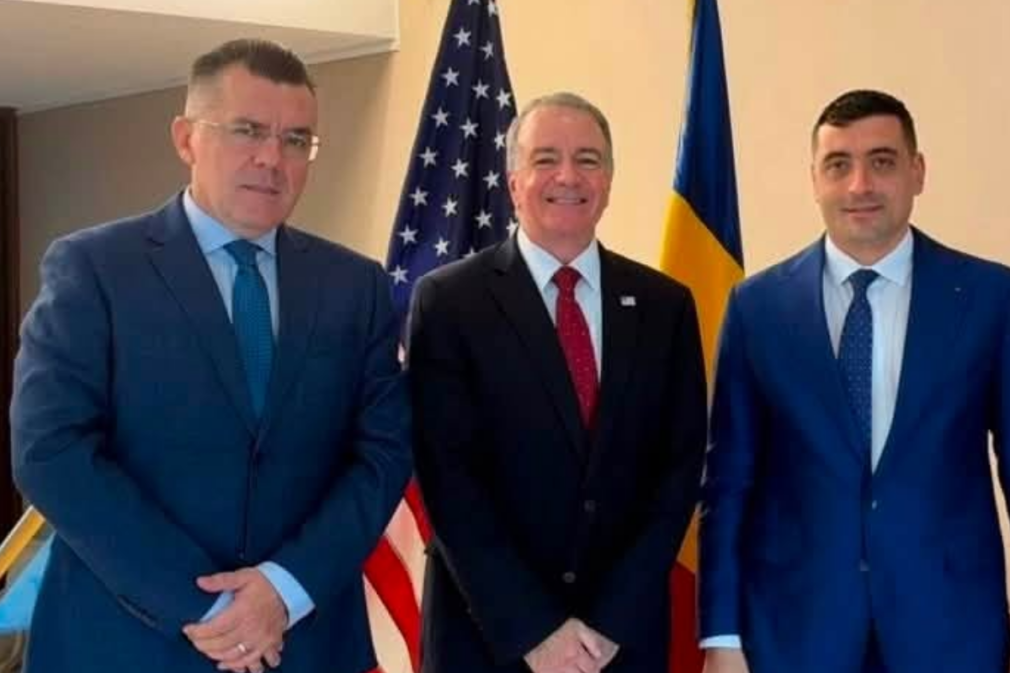 AUR se laudă că George Simion s-a întâlnit cu ambasadorul SUA și cu alți diplomați