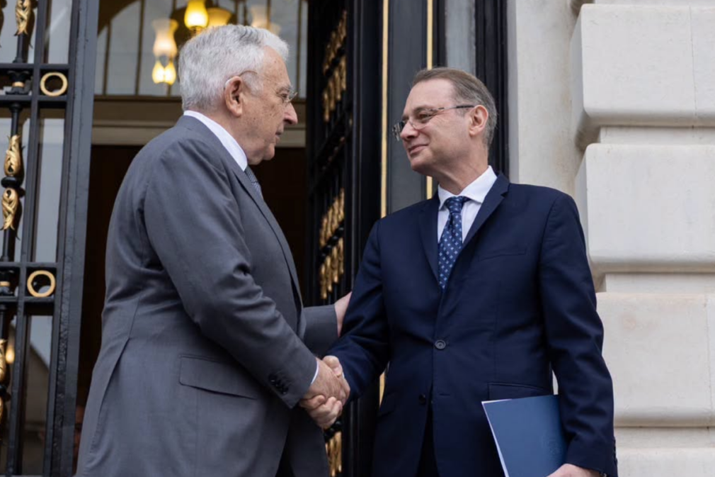 Luca Niculescu s-a întâlnit cu Mugur Isărescu. Ce a discutat cu guvernatorul BNR despre economie și investiții