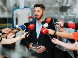 FOTO Ciprian Marica și-a inaugurat expoziția temporară la Muzeul Fotbalului din București