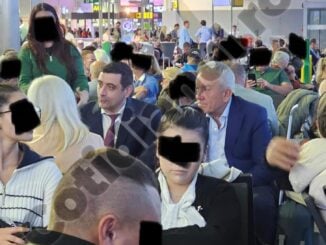 FOTO EXCLUSIV George Simion, surprins alături de „Bolojenistul” din PSD pe aeroportul din Bruxelles