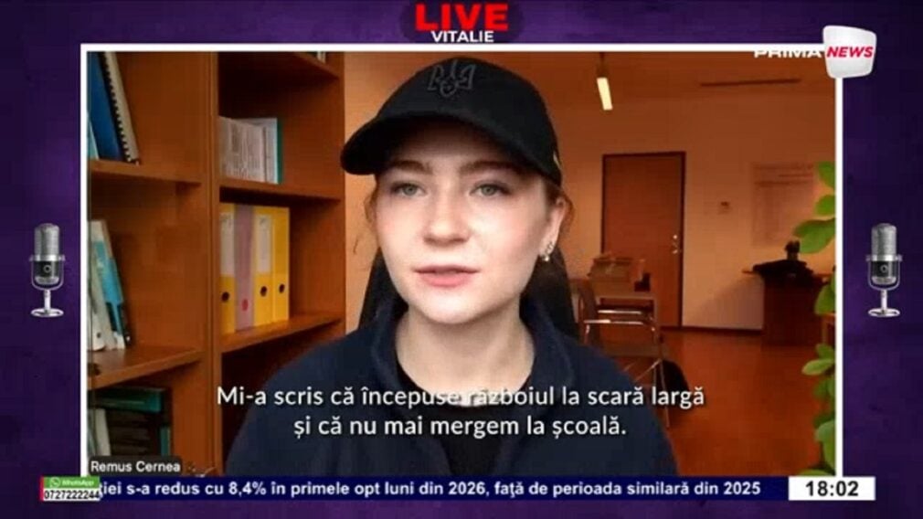 PRIMA NEWS Kateryna Kusmarova, jurnalistă din Ucraina, despre primele zile ale războiului: „Încercam să-mi aleg rochia pentru balul de absolvire”