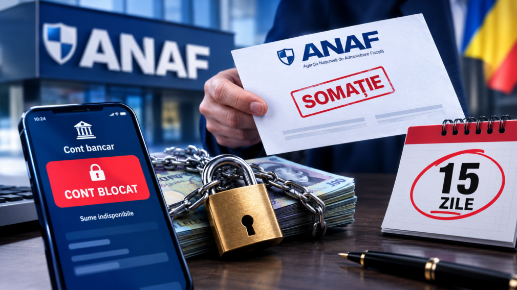 În cât timp poți ajunge la poprire dacă nu îți plătești taxele. Ce prevede Codul de procedură fiscală și când poate ANAF să blocheze conturile