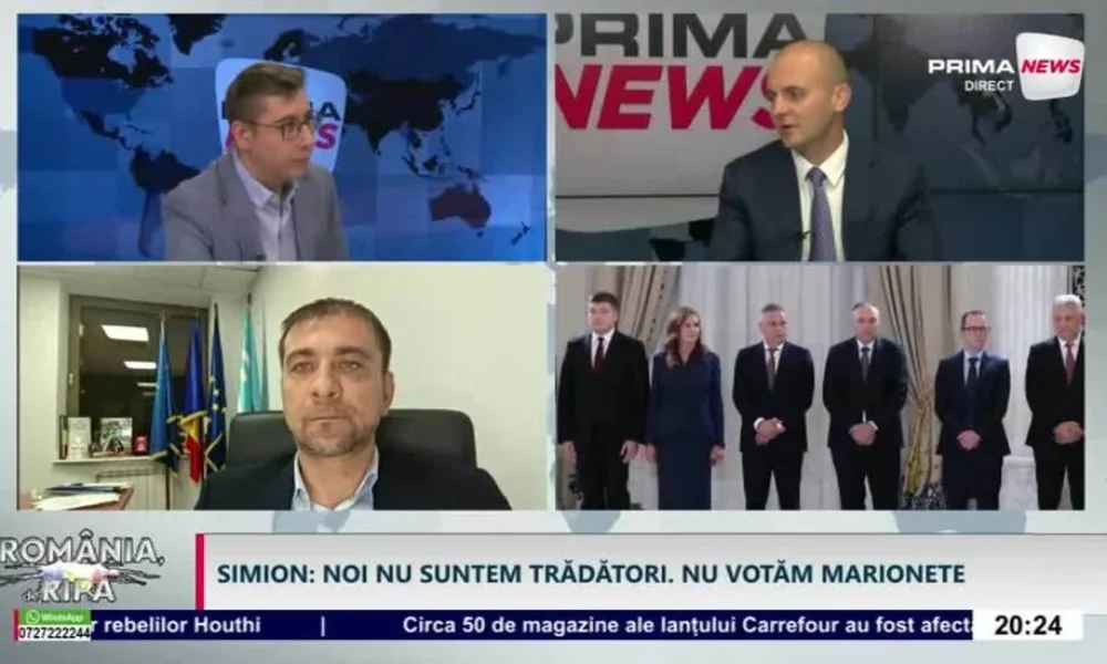PRIMA NEWS Motivul pentru care parlamentarii AUR nu au participat la votul din Parlament. Andrei Guşă: „Preşedintele Nicuşor Dan a încălcat spiritul Constituţiei”