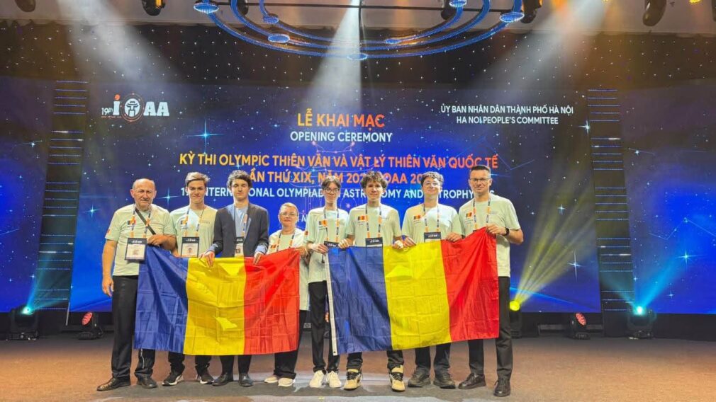 Trei medalii de aur și două de argint pentru elevii români la Olimpiada Internațională de Astronomie și Astrofizică