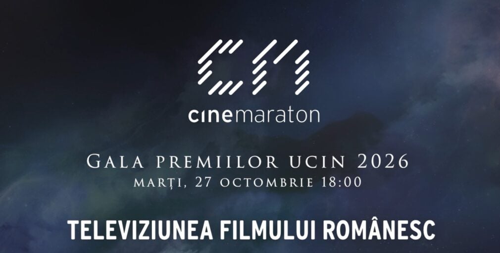 Cinemaraton transmite în direct Gala UCIN 2026, pe 27 octombrie, de la ora 18.00
