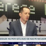 Cristian Seidler, purtătorul de cuvânt al USR, care a criticat la Prima News relația președintelui Nicușor Dan cu PSD.