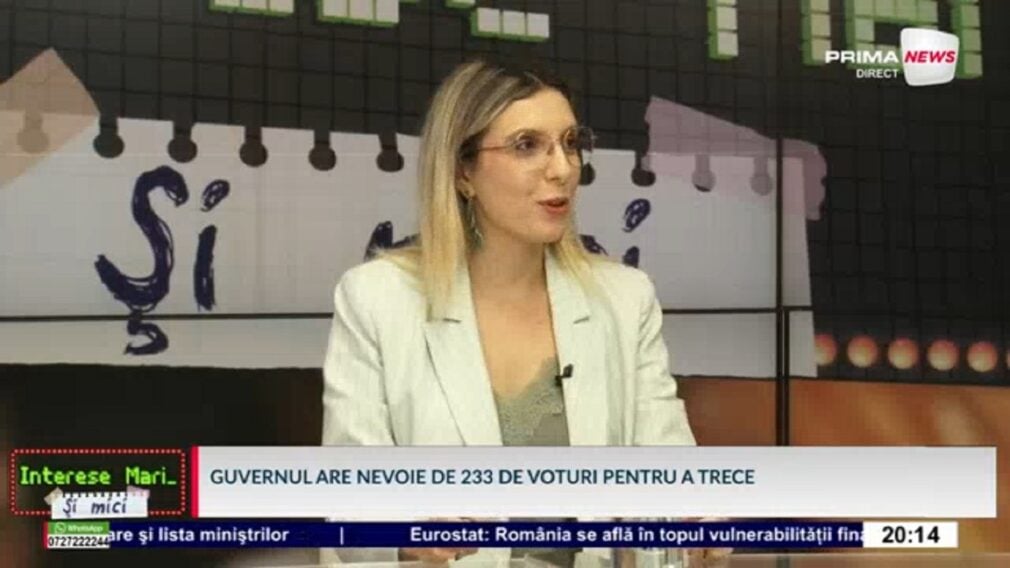 PRIMA NEWS Diana Buzoianu contestă scenariul în care AUR ar ajunge la 40%: „Nu am văzut până în momentul de faţă sondaje serioase”