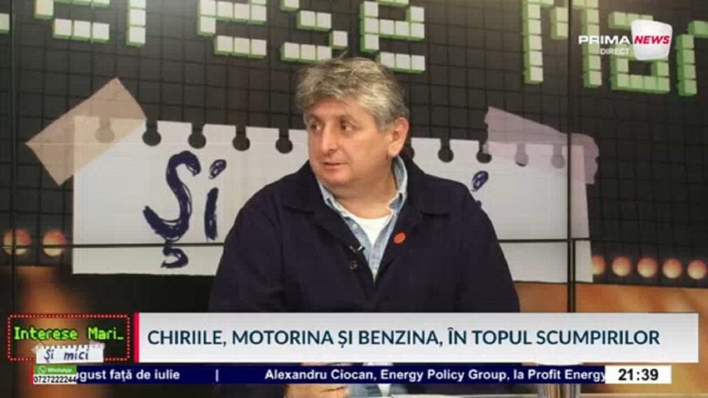 PRIMA NEWS Emilian Isăilă: Scumpirea carburanţilor pune presiune pe inflaţie. „Nu poţi să faci vrăji aici”