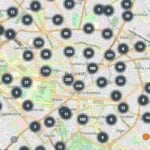 hartă seism, clădiri, bucurești