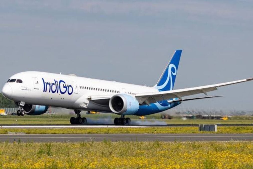 VIDEO Flăcări la bordul unui avion IndiGo