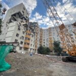 macara prăbușită, bloc Rahova, explozie