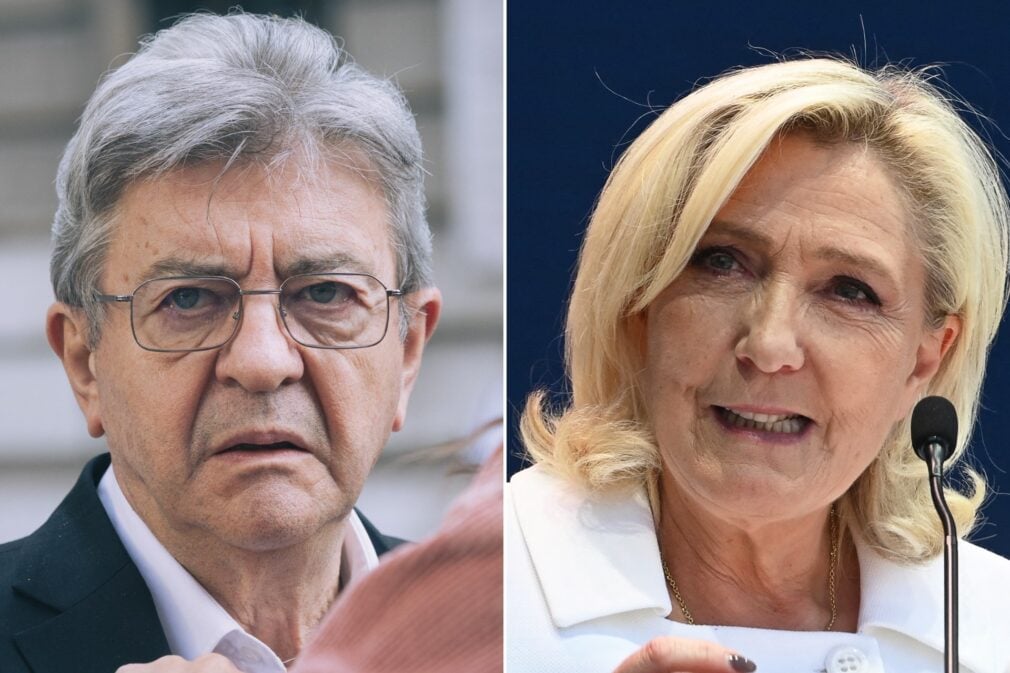 Sondaj prezidențial în Franța. Marine Le Pen și Jean-Luc Melenchon ar ajunge în turul doi