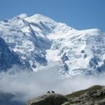 Mont Blanc, Alpi, Franța, înălțime Mont Blanc, topirea ghețarilor