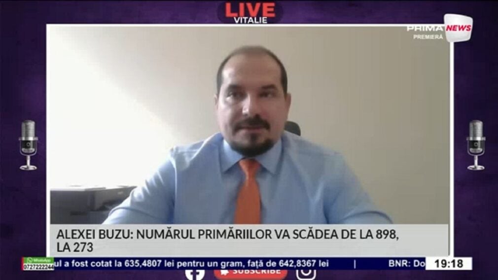 PRIMA NEWS Alexei Buzu: Republica Moldova va trece de la 32 de raioane la trei regiuni
