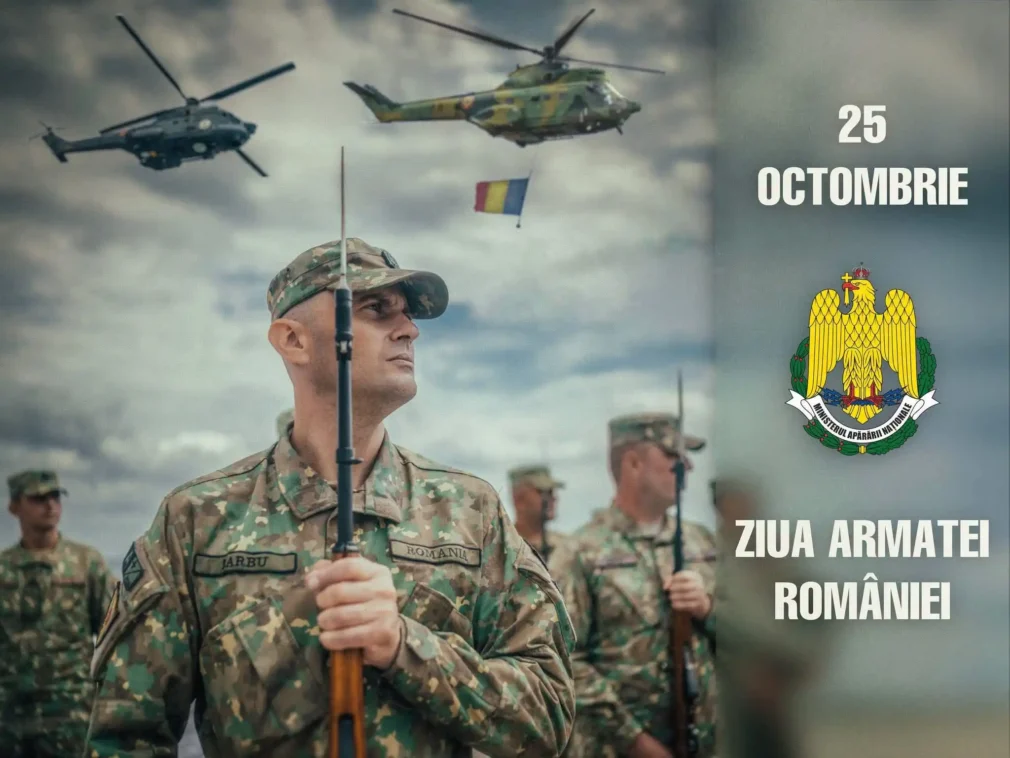 Ziua Armatei României, sărbătorită prin ceremonii, survoluri aeriene și retrageri cu torțe. De ce este atât de importantă data de 25 octombrie